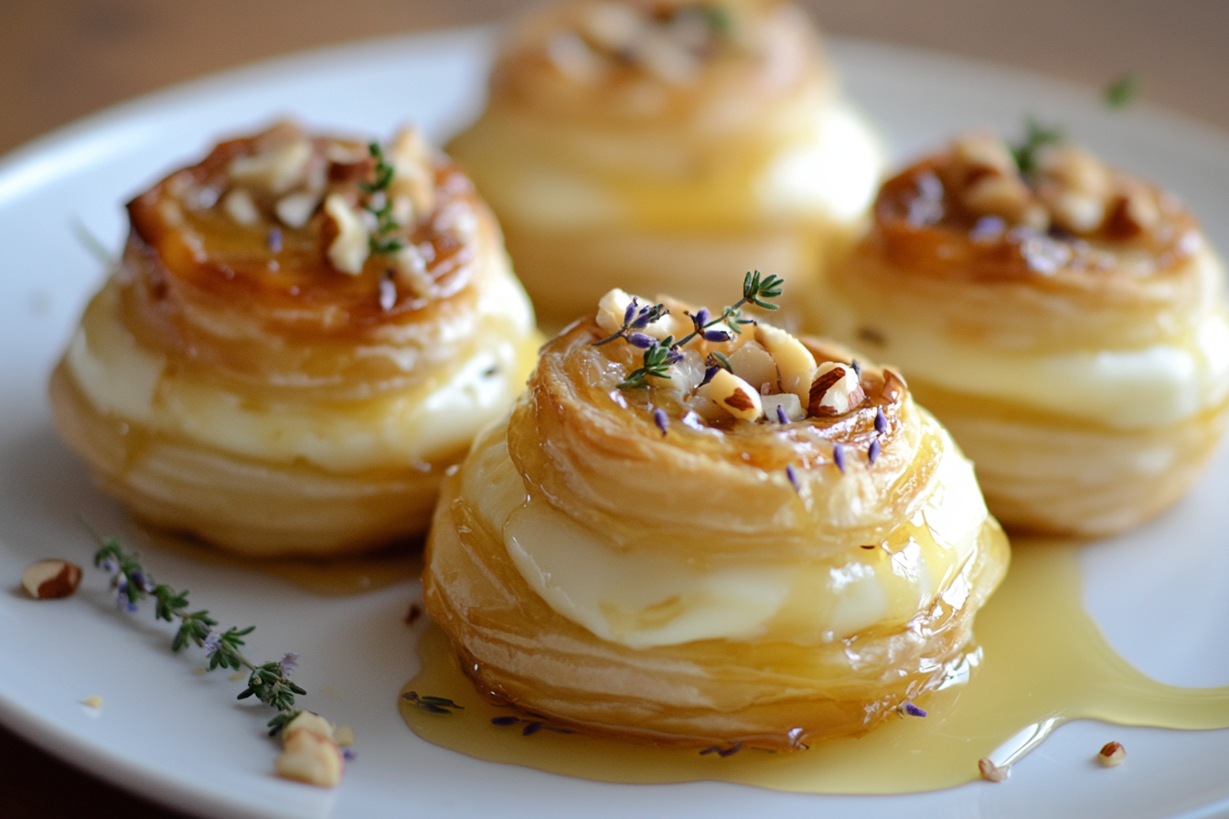 Lavender Honey Glazed Brie Bites: A Sophisticated Appetizer with a Floral Twist