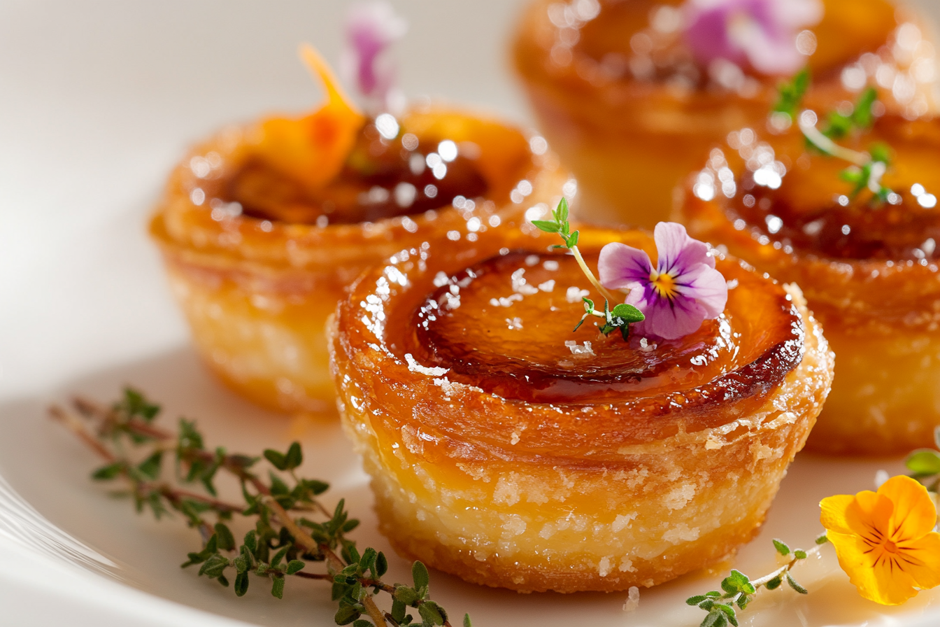 Foie Gras Tartlet with Orange Marmalade